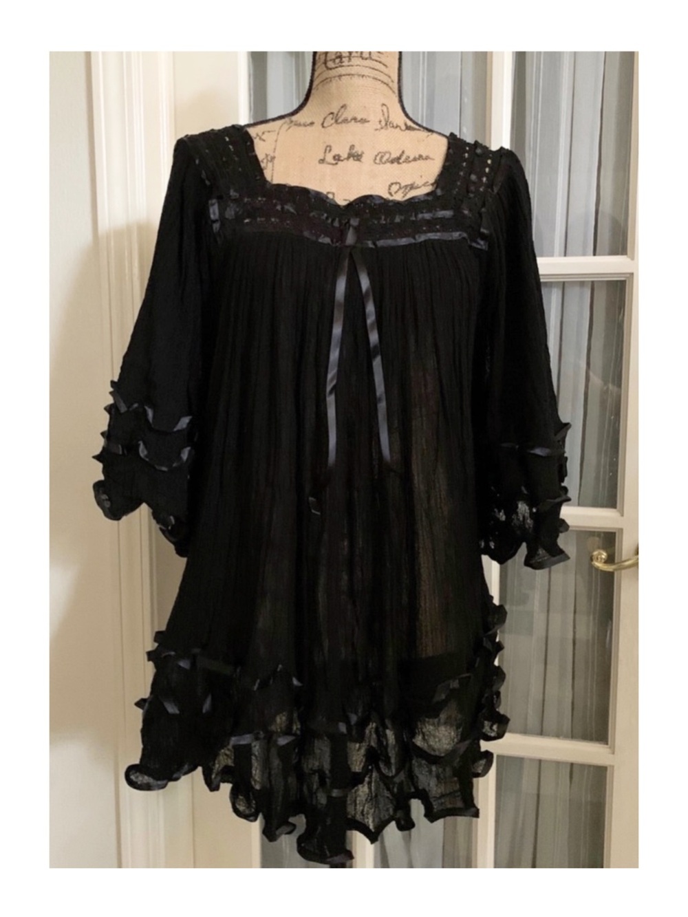 Mexican Angelita Gauze Top NEW